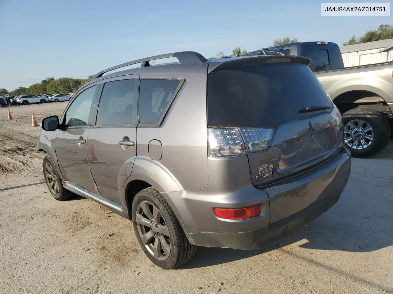 2010 Mitsubishi Outlander Xls VIN: JA4JS4AX2AZ014751 Lot: 72210974