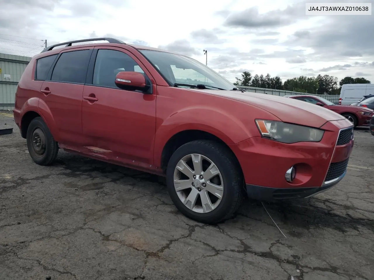 2010 Mitsubishi Outlander Se VIN: JA4JT3AWXAZ010638 Lot: 73137634