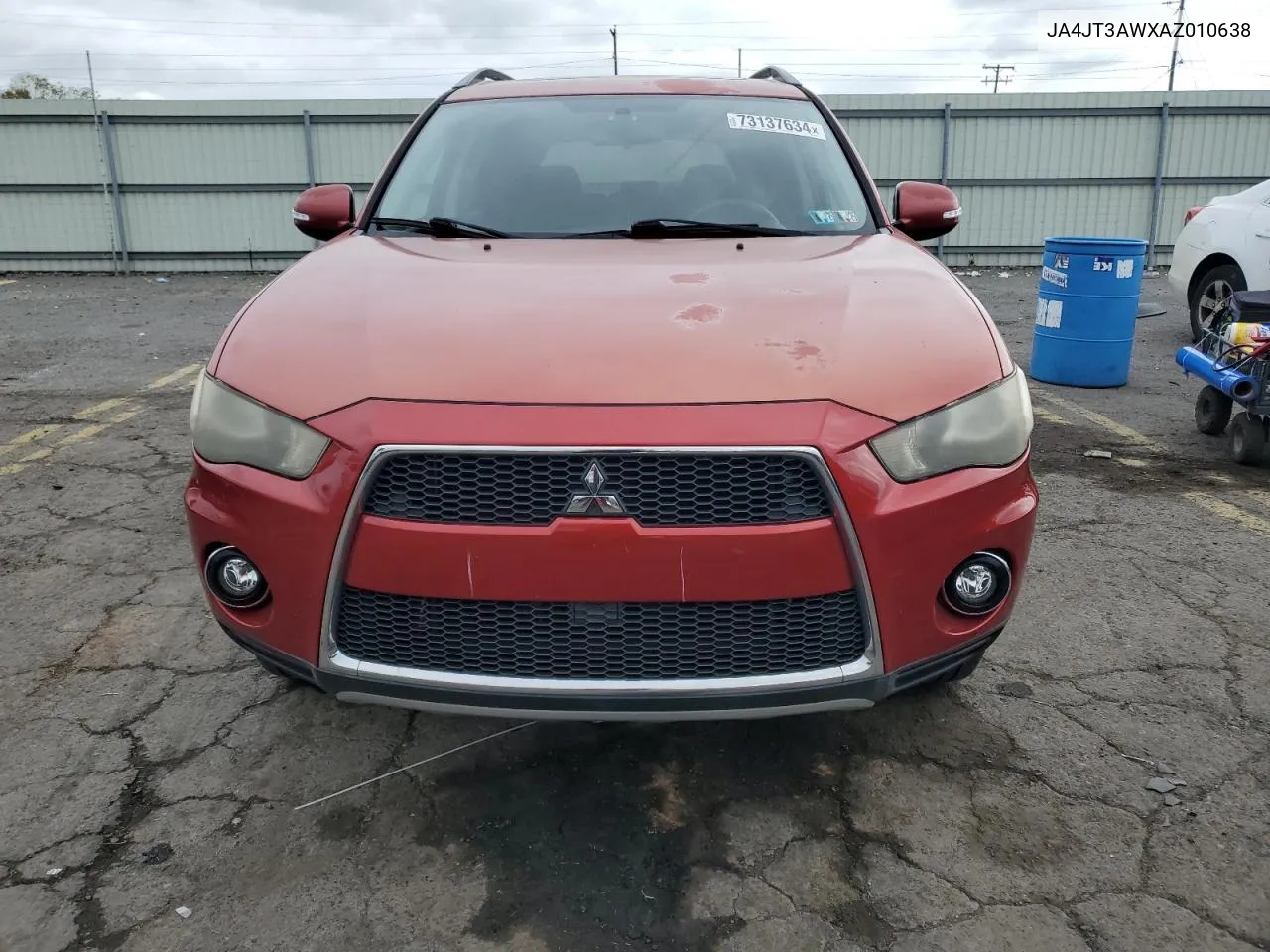 2010 Mitsubishi Outlander Se VIN: JA4JT3AWXAZ010638 Lot: 73137634