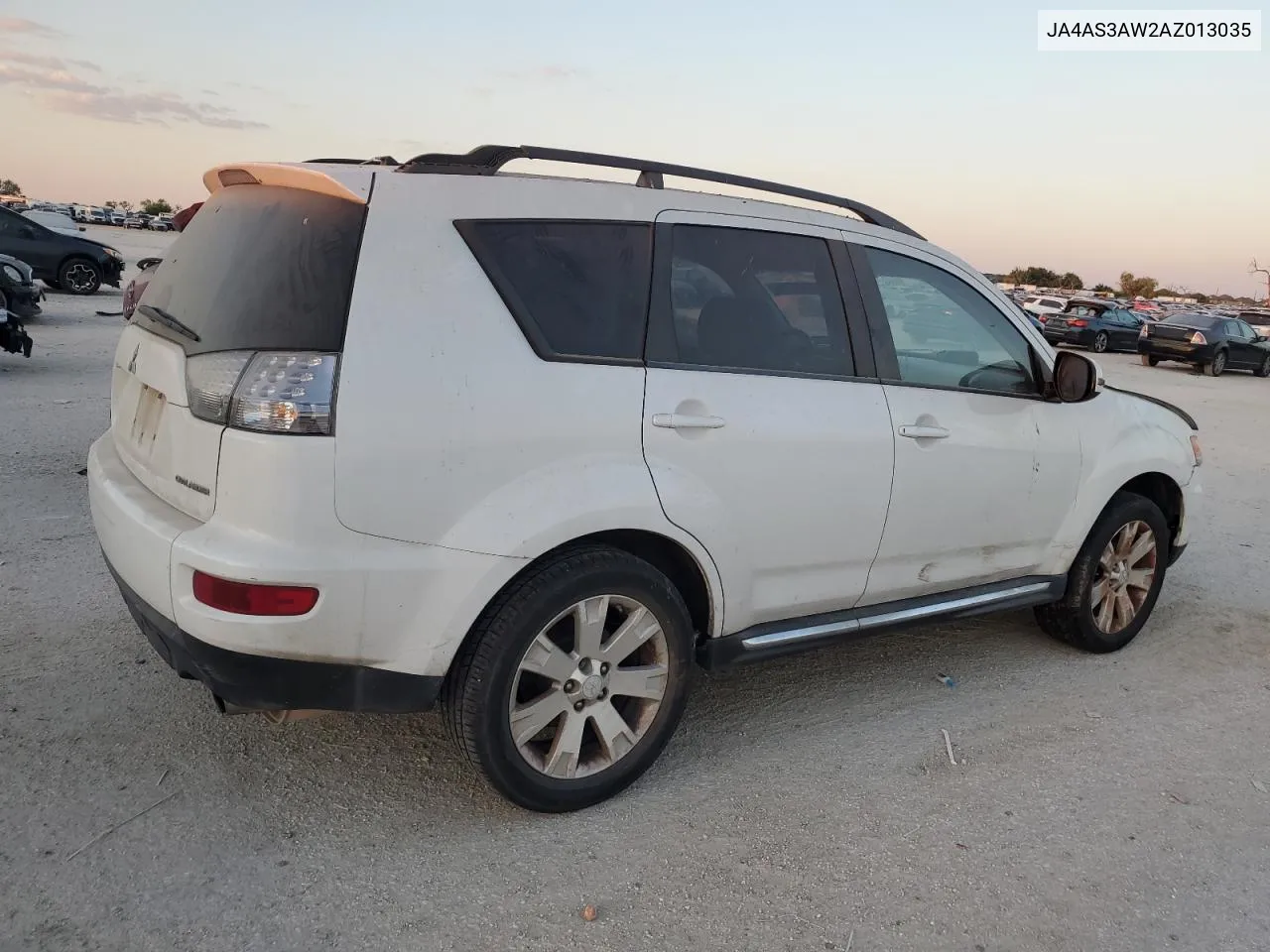 2010 Mitsubishi Outlander Se VIN: JA4AS3AW2AZ013035 Lot: 73973504