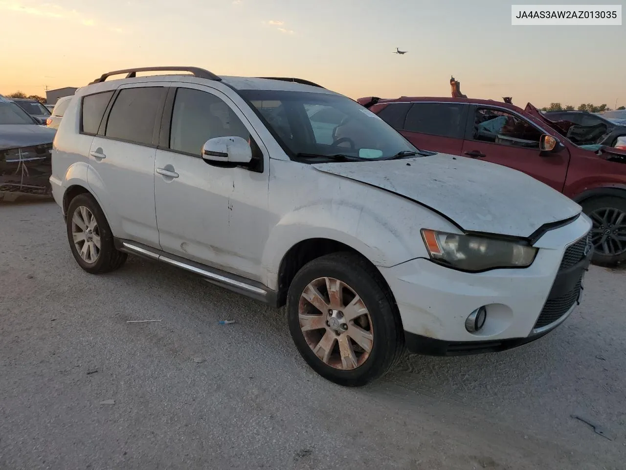 2010 Mitsubishi Outlander Se VIN: JA4AS3AW2AZ013035 Lot: 73973504