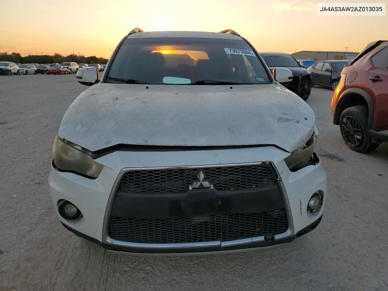 2010 Mitsubishi Outlander Se VIN: JA4AS3AW2AZ013035 Lot: 73973504