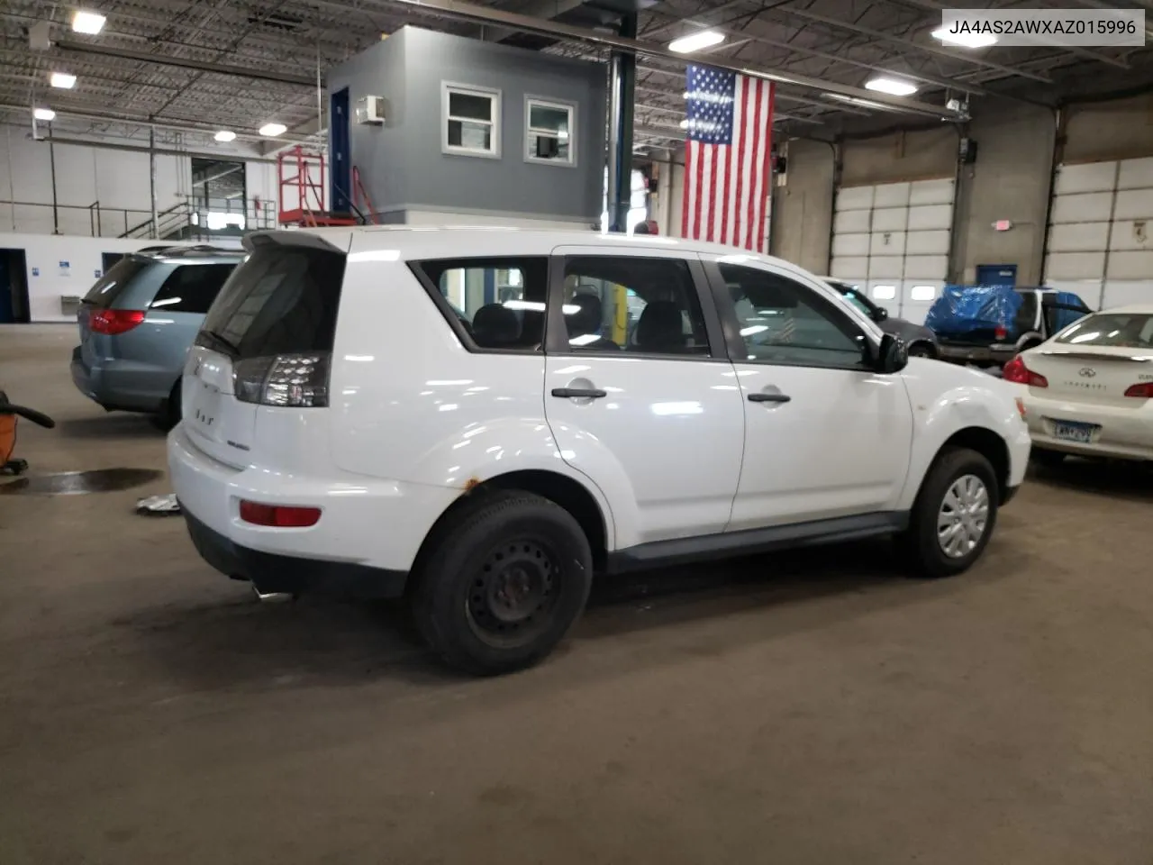 2010 Mitsubishi Outlander Es VIN: JA4AS2AWXAZ015996 Lot: 74613954