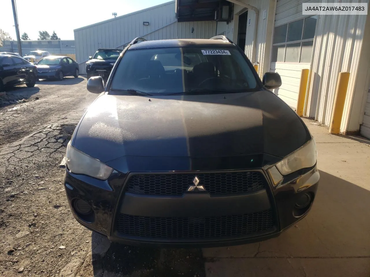 2010 Mitsubishi Outlander Es VIN: JA4AT2AW6AZ017483 Lot: 77223434