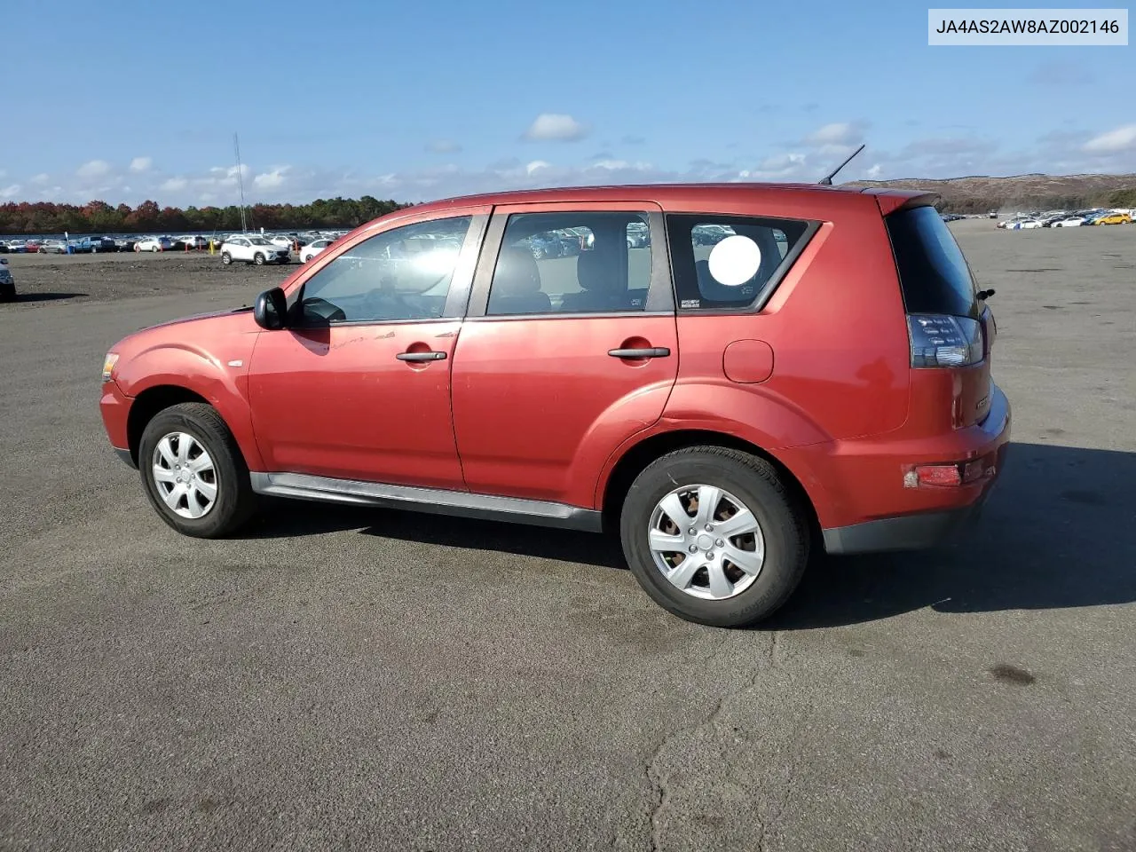 2010 Mitsubishi Outlander Es VIN: JA4AS2AW8AZ002146 Lot: 77279224