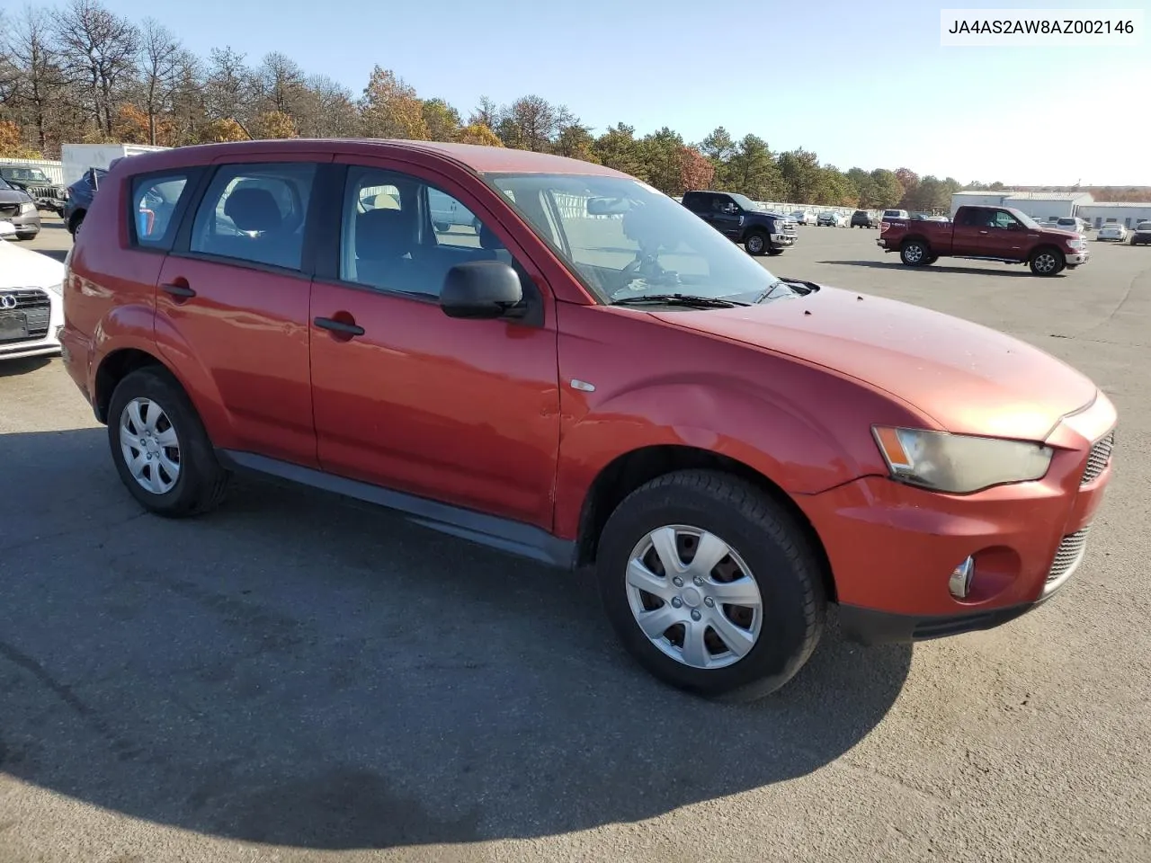 2010 Mitsubishi Outlander Es VIN: JA4AS2AW8AZ002146 Lot: 77279224