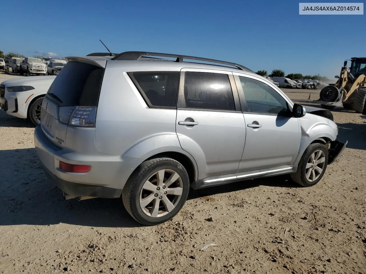 2010 Mitsubishi Outlander Xls VIN: JA4JS4AX6AZ014574 Lot: 77656694