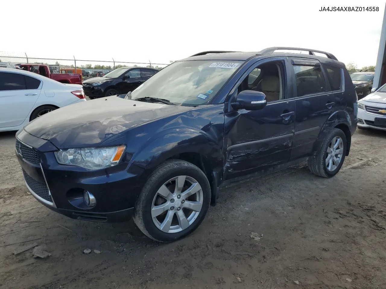 2010 Mitsubishi Outlander Xls VIN: JA4JS4AX8AZ014558 Lot: 79181904