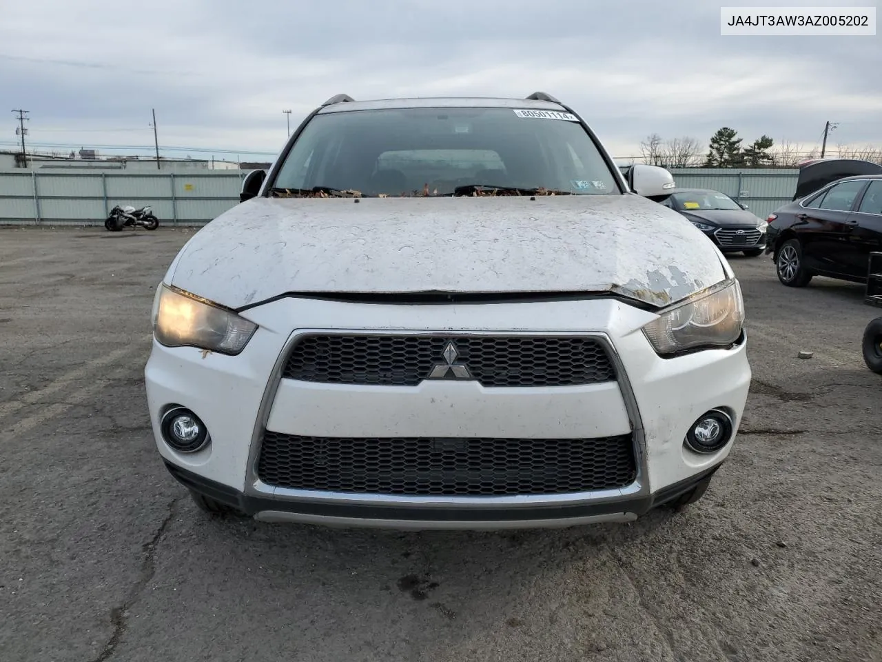 2010 Mitsubishi Outlander Se VIN: JA4JT3AW3AZ005202 Lot: 80501114