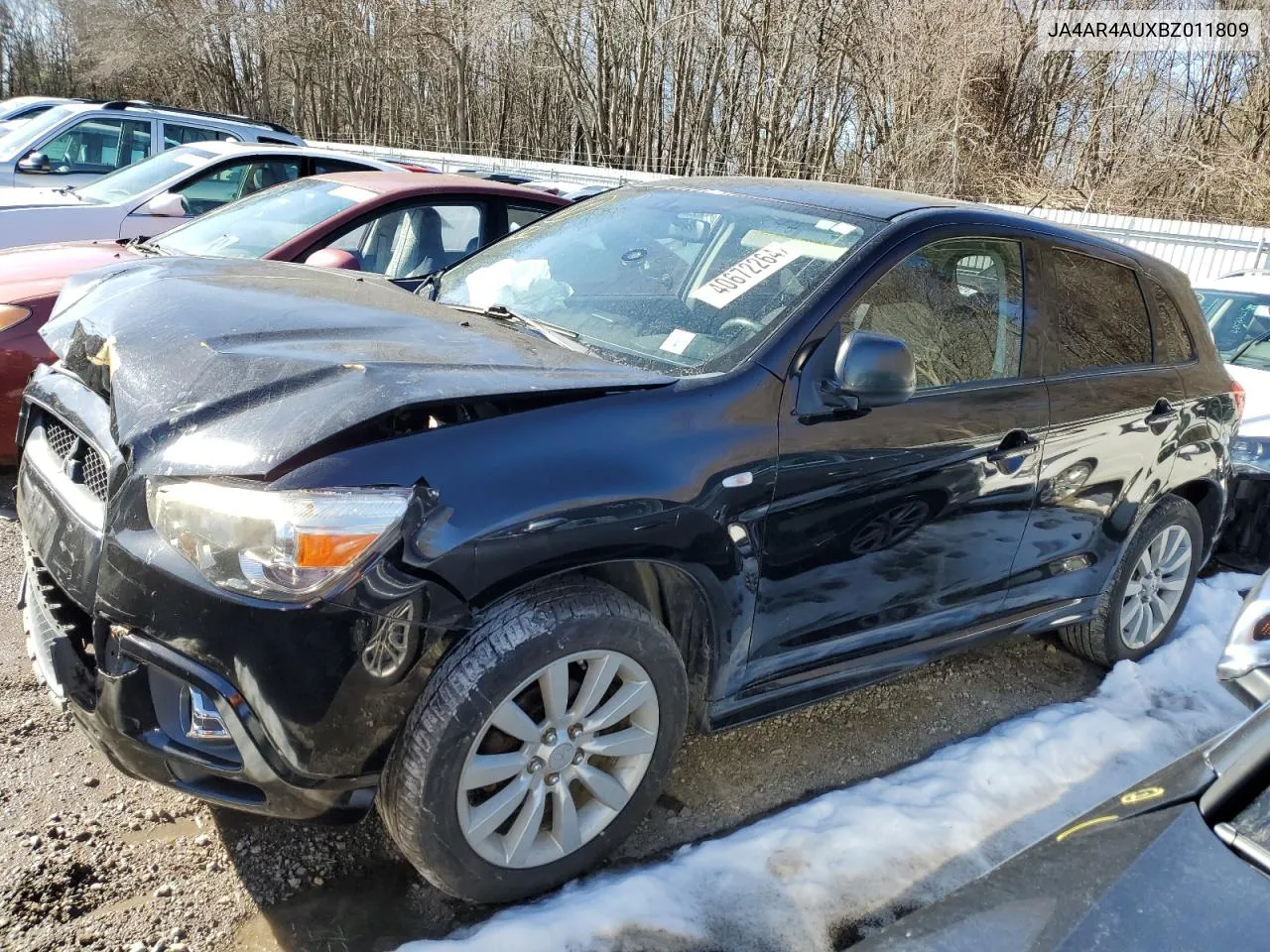 2011 Mitsubishi Outlander Sport Se VIN: JA4AR4AUXBZ011809 Lot: 40672264