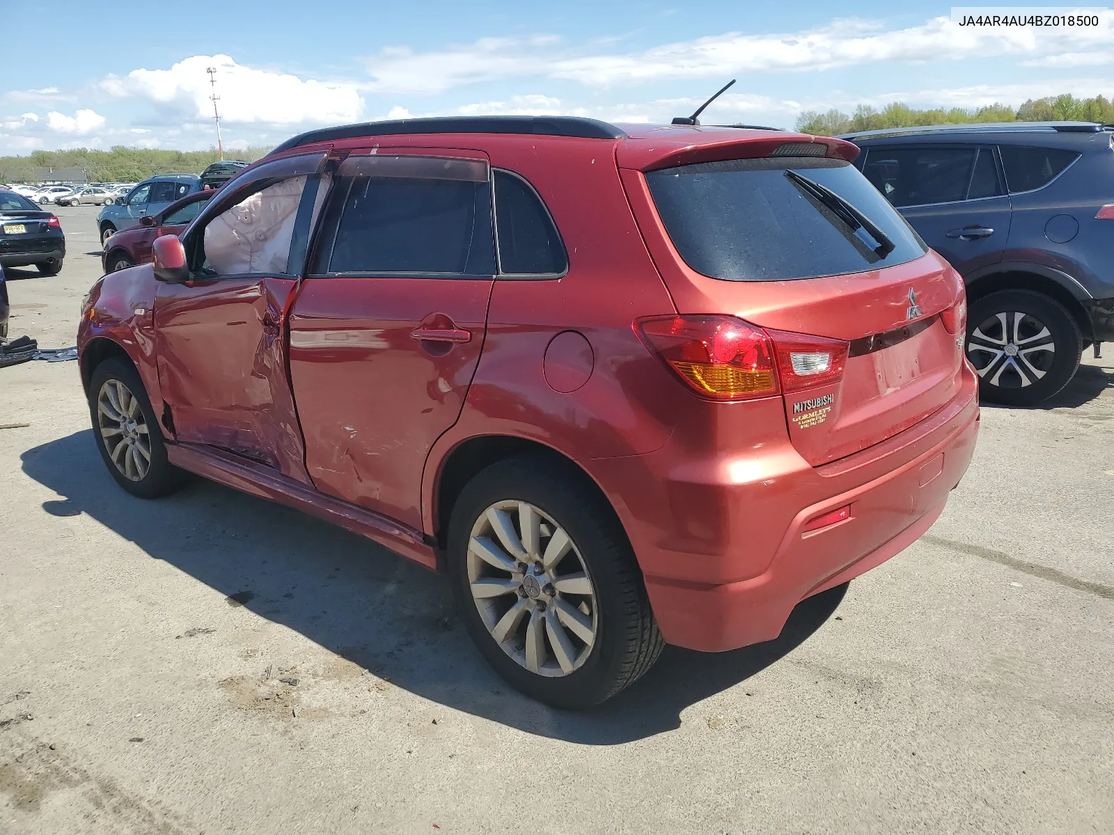 2011 Mitsubishi Outlander Sport Se VIN: JA4AR4AU4BZ018500 Lot: 52087204