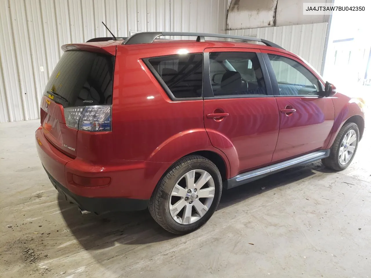 2011 Mitsubishi Outlander Se VIN: JA4JT3AW7BU042350 Lot: 54509634