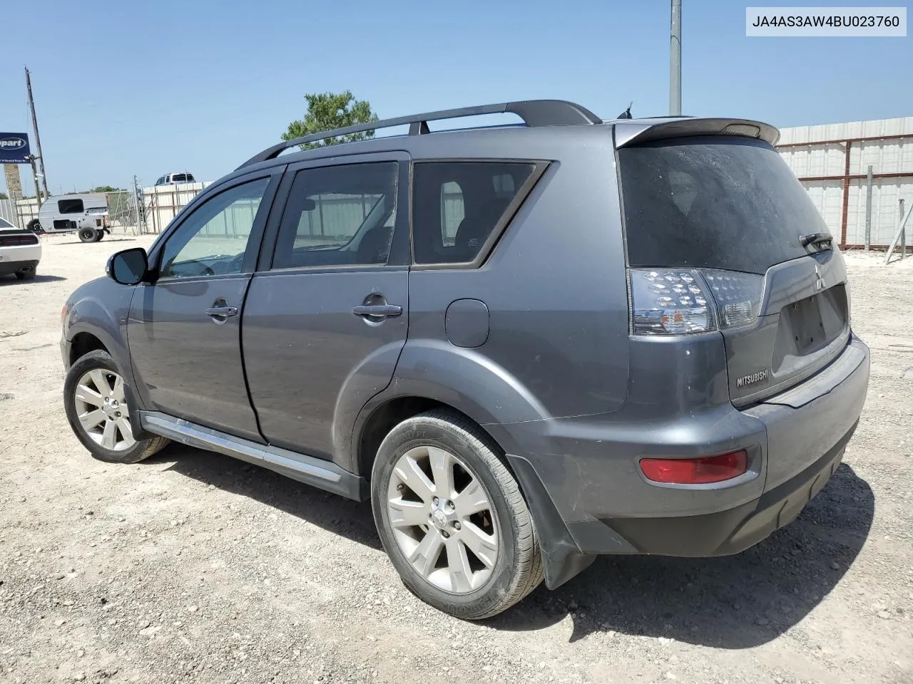 2011 Mitsubishi Outlander Se VIN: JA4AS3AW4BU023760 Lot: 61493514