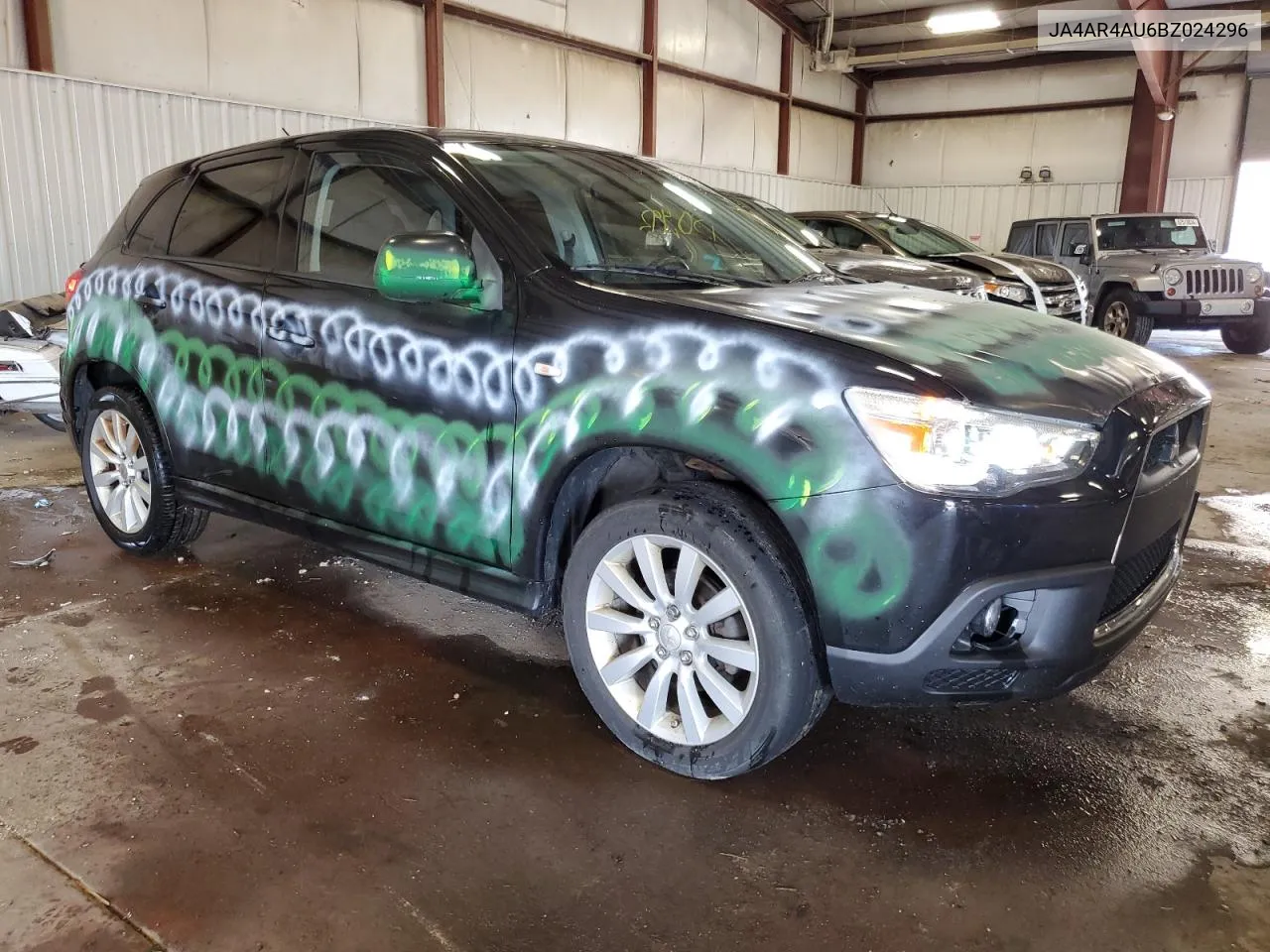 2011 Mitsubishi Outlander Sport Se VIN: JA4AR4AU6BZ024296 Lot: 62642784