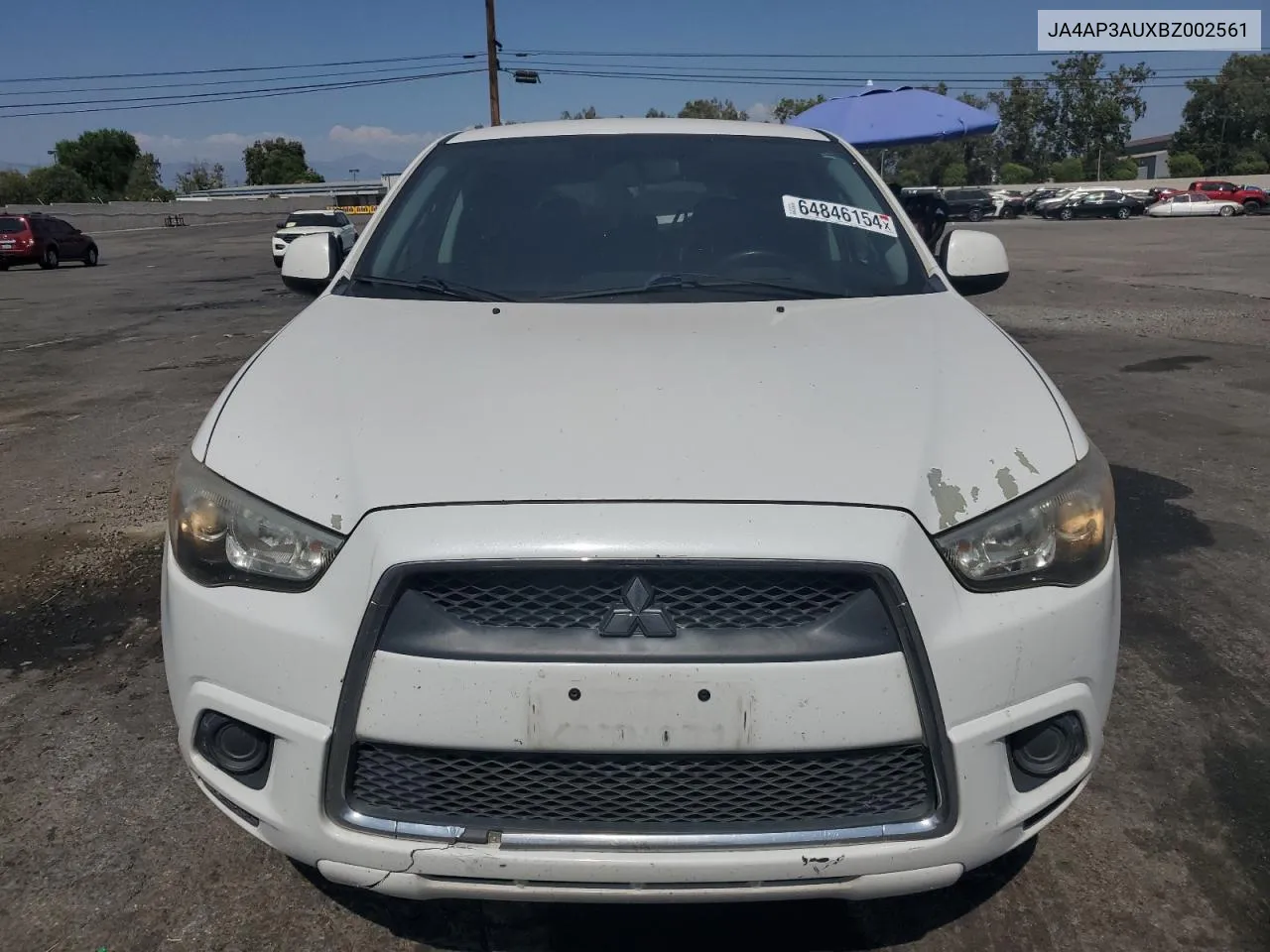 JA4AP3AUXBZ002561 2011 Mitsubishi Outlander Sport Es