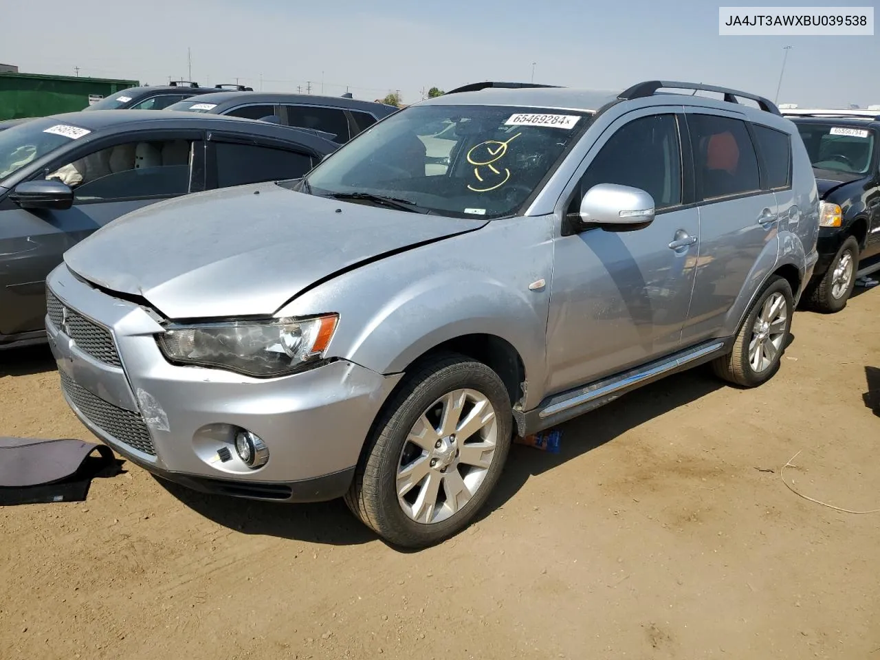 2011 Mitsubishi Outlander Se VIN: JA4JT3AWXBU039538 Lot: 65469284