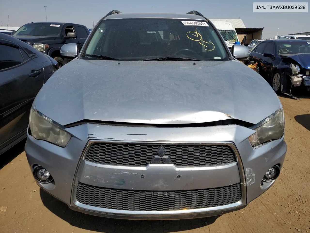 2011 Mitsubishi Outlander Se VIN: JA4JT3AWXBU039538 Lot: 65469284