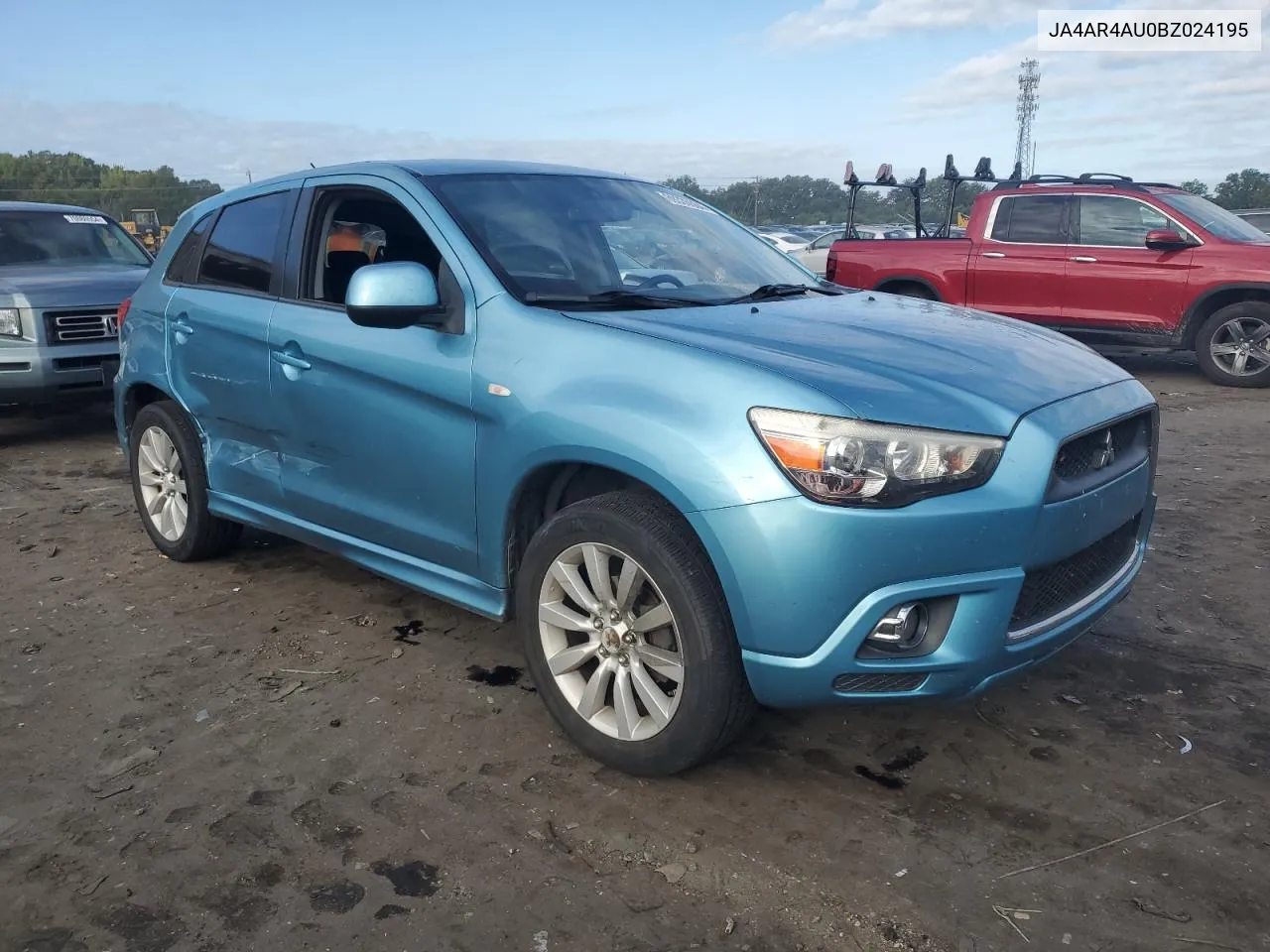 2011 Mitsubishi Outlander Sport Se VIN: JA4AR4AU0BZ024195 Lot: 69335564