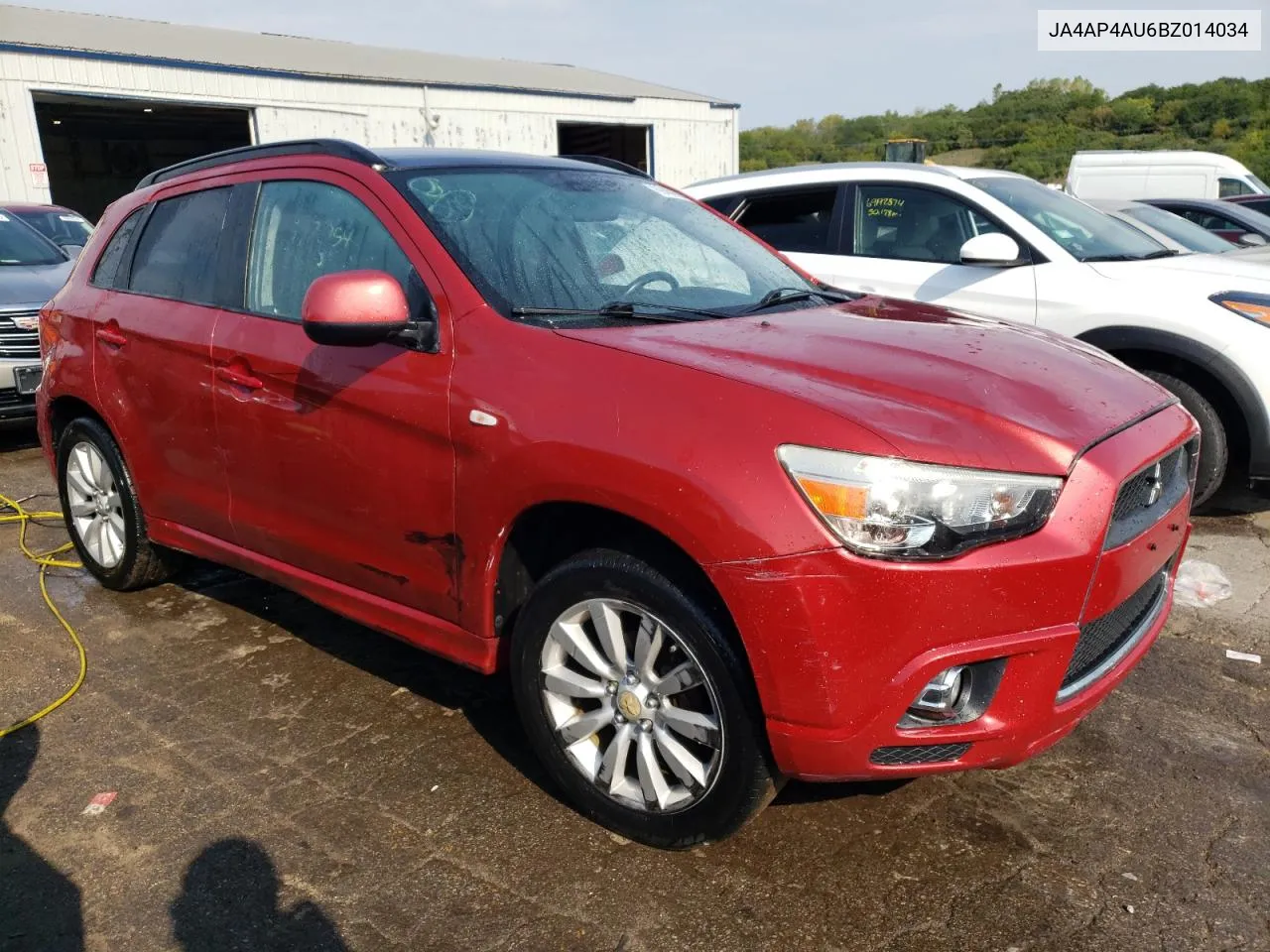 JA4AP4AU6BZ014034 2011 Mitsubishi Outlander Sport Se