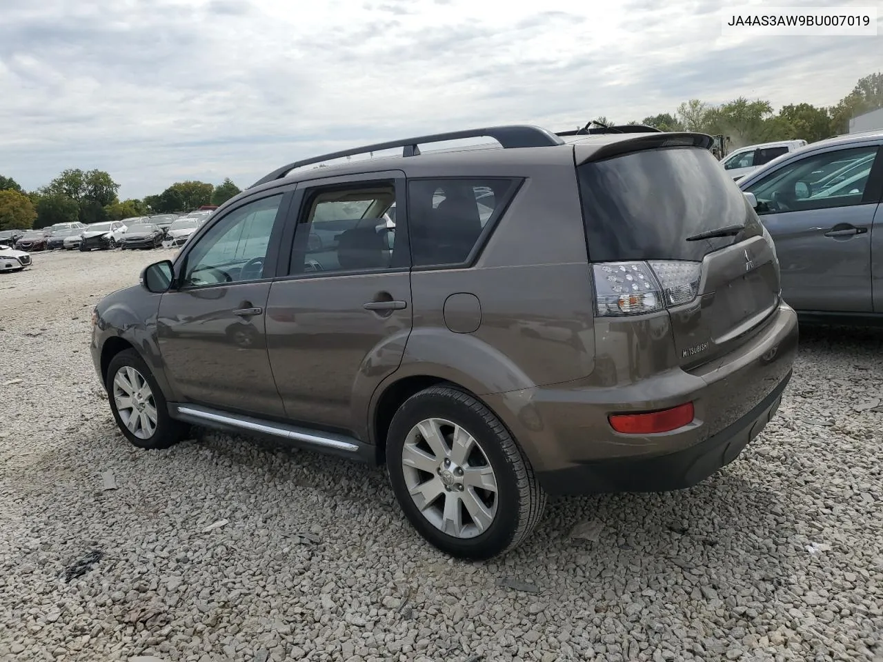 2011 Mitsubishi Outlander Se VIN: JA4AS3AW9BU007019 Lot: 70664374