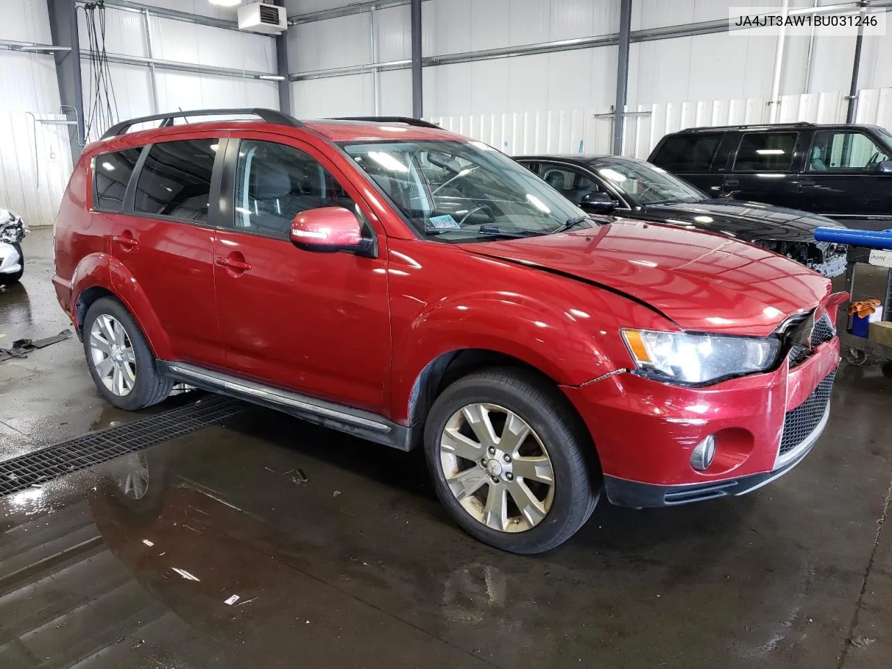 2011 Mitsubishi Outlander Se VIN: JA4JT3AW1BU031246 Lot: 71193494