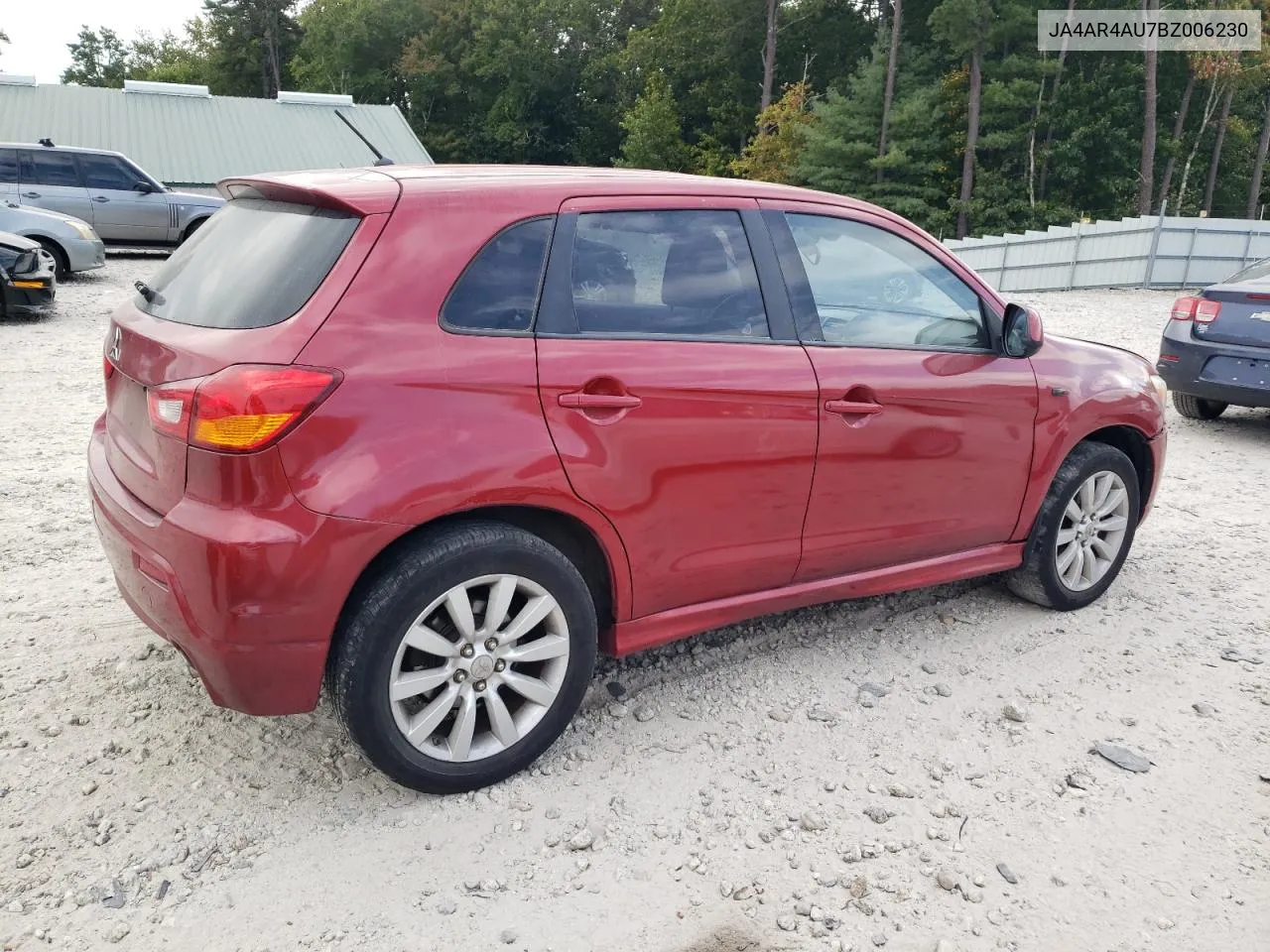 2011 Mitsubishi Outlander Sport Se VIN: JA4AR4AU7BZ006230 Lot: 71799894