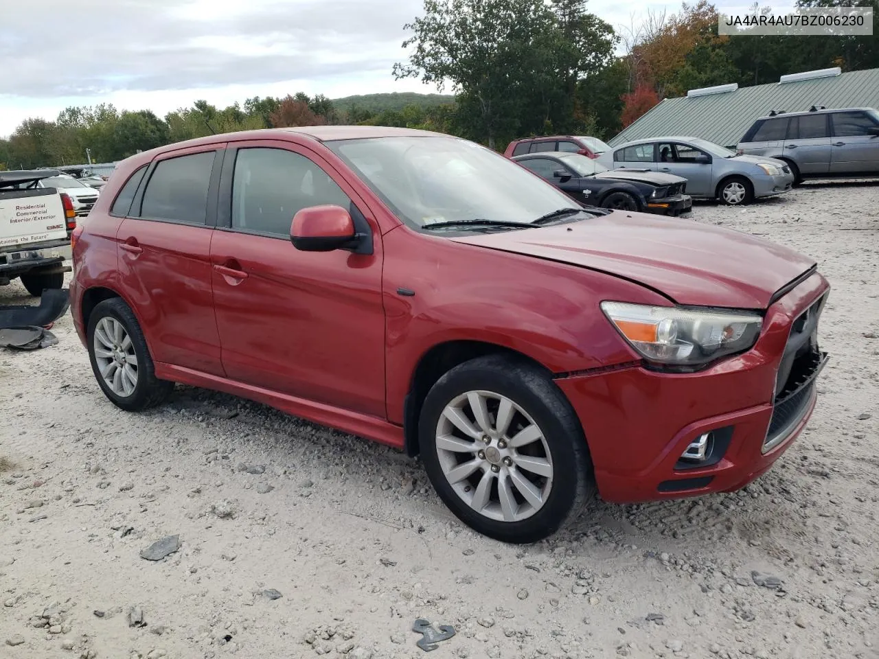 2011 Mitsubishi Outlander Sport Se VIN: JA4AR4AU7BZ006230 Lot: 71799894