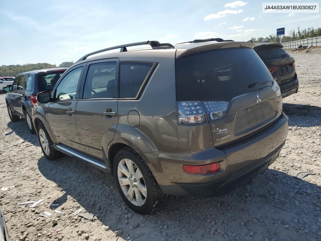 2011 Mitsubishi Outlander Se VIN: JA4AS3AW1BU030827 Lot: 72156404