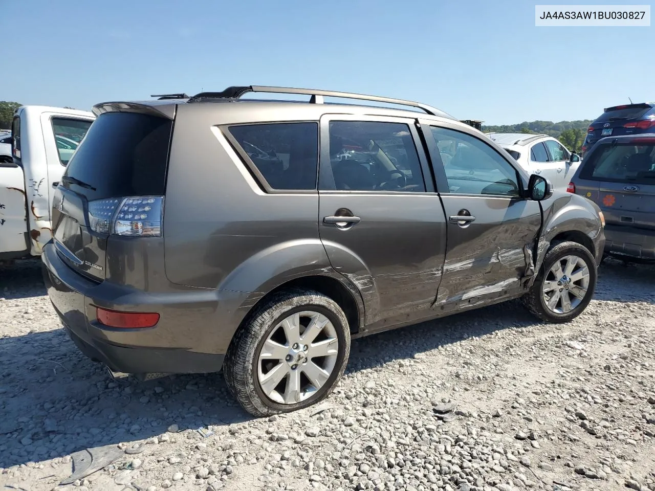 2011 Mitsubishi Outlander Se VIN: JA4AS3AW1BU030827 Lot: 72156404