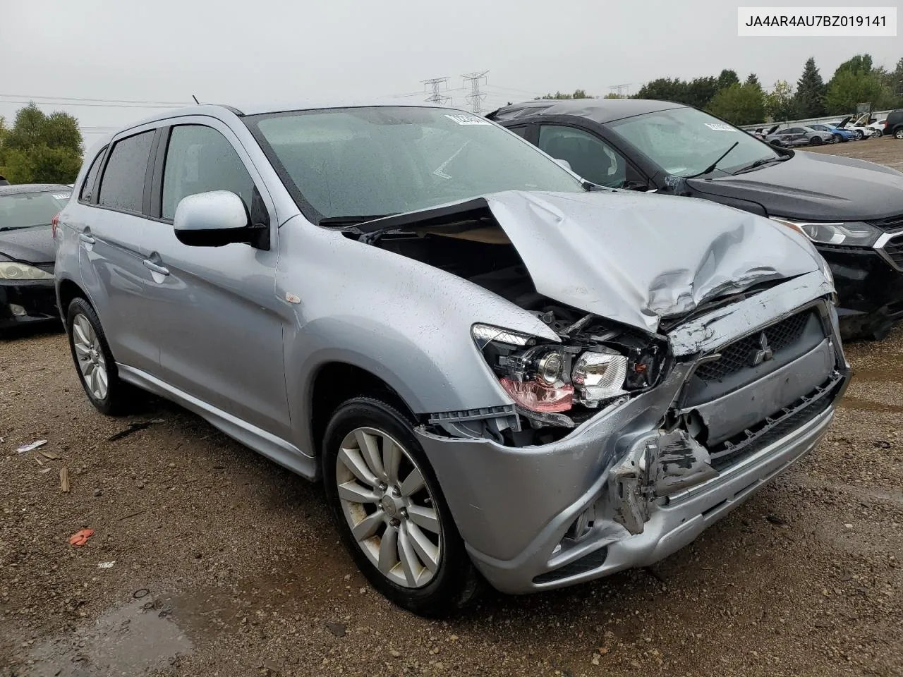 JA4AR4AU7BZ019141 2011 Mitsubishi Outlander Sport Se