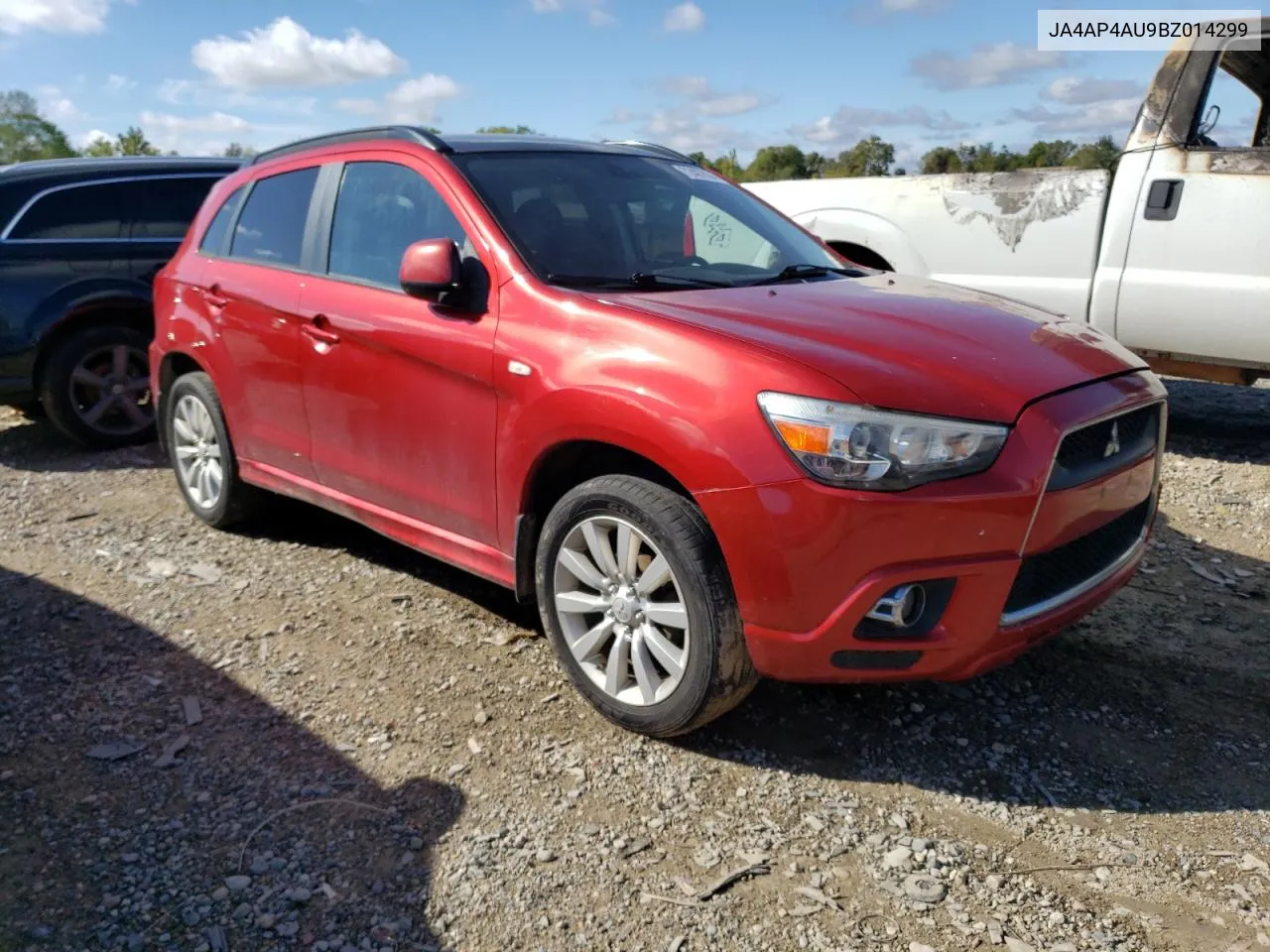 JA4AP4AU9BZ014299 2011 Mitsubishi Outlander Sport Se