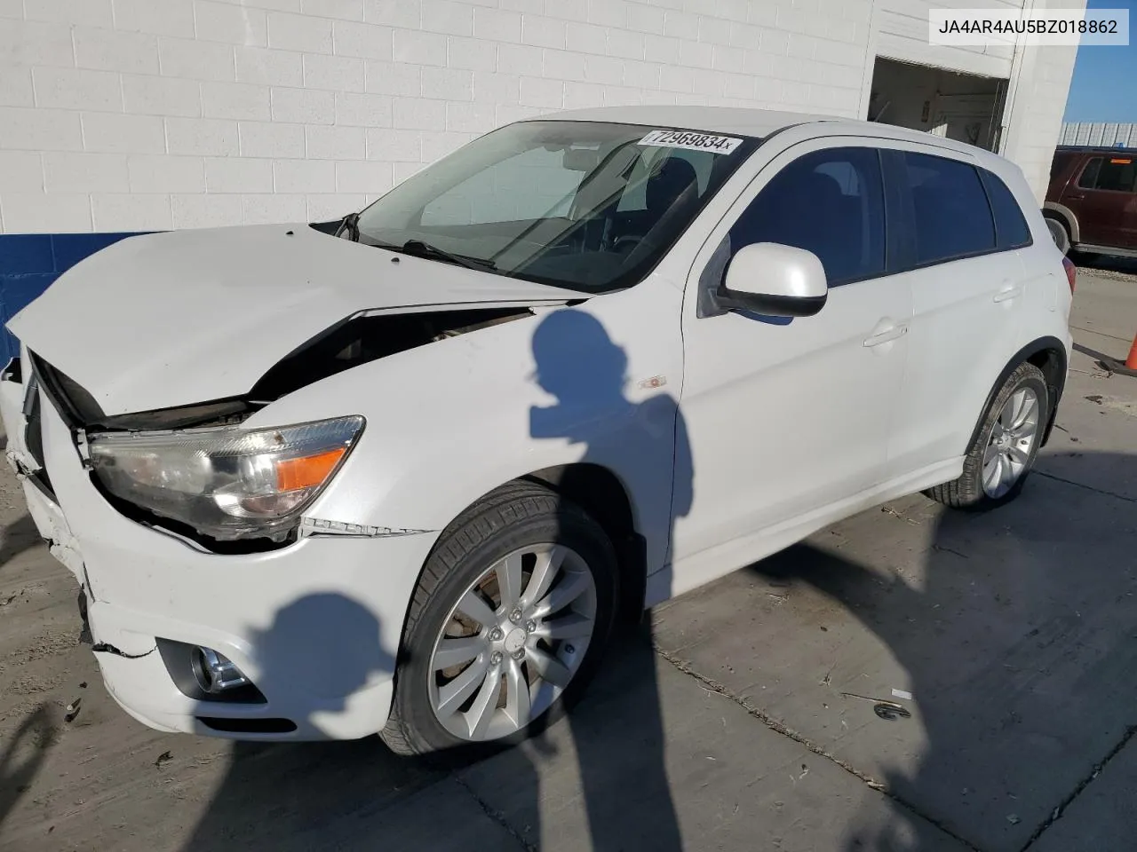 2011 Mitsubishi Outlander Sport Se VIN: JA4AR4AU5BZ018862 Lot: 72969834