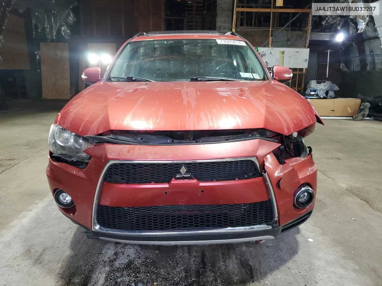 2011 Mitsubishi Outlander Se VIN: JA4JT3AW1BU033207 Lot: 73505814