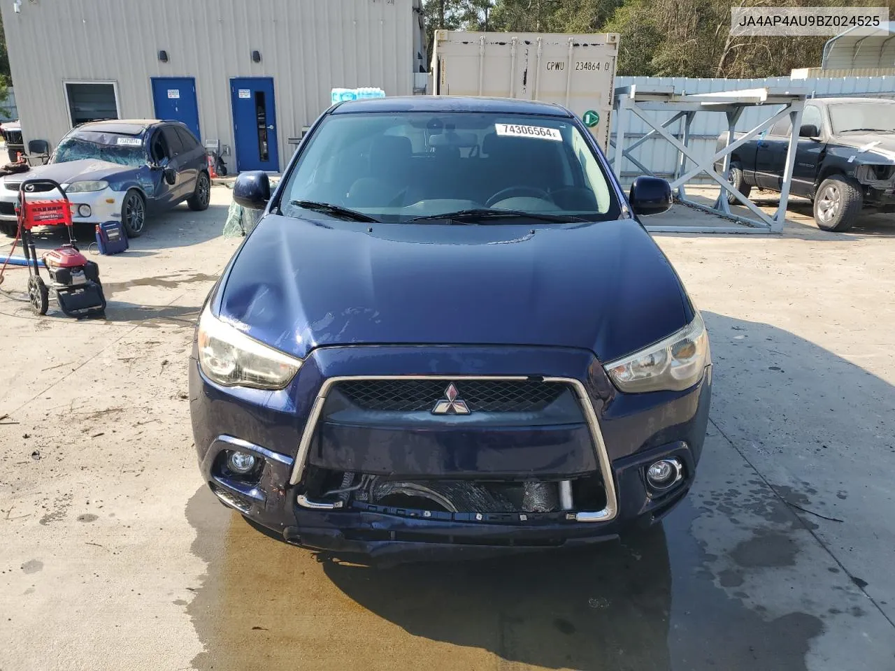 2011 Mitsubishi Outlander Sport Se VIN: JA4AP4AU9BZ024525 Lot: 74306564