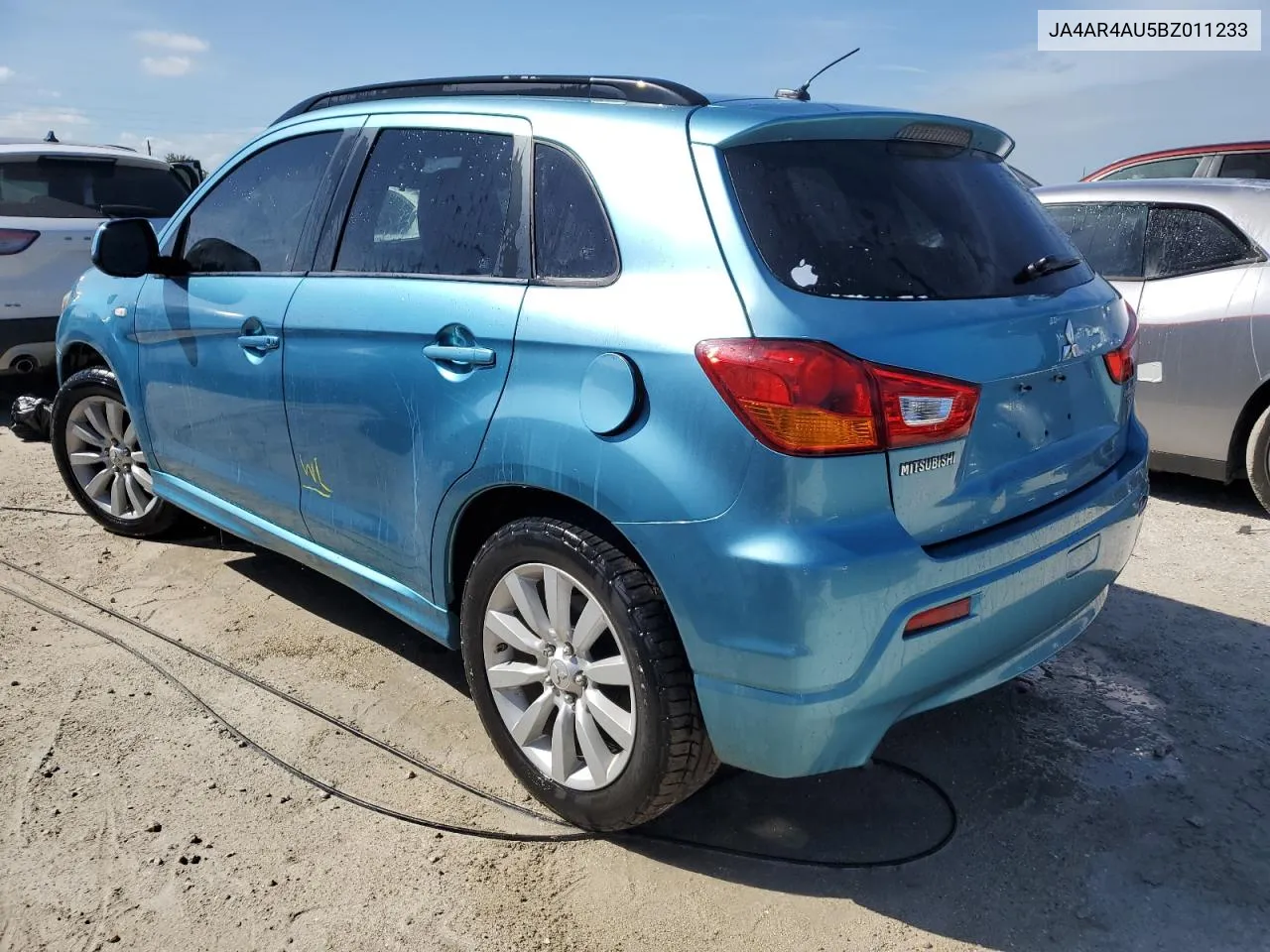 2011 Mitsubishi Outlander Sport Se VIN: JA4AR4AU5BZ011233 Lot: 75046504