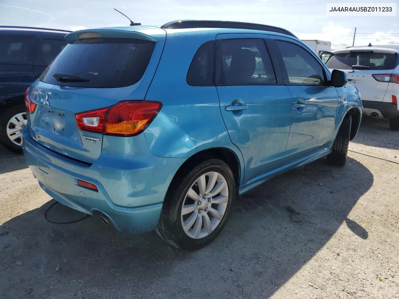 2011 Mitsubishi Outlander Sport Se VIN: JA4AR4AU5BZ011233 Lot: 75046504