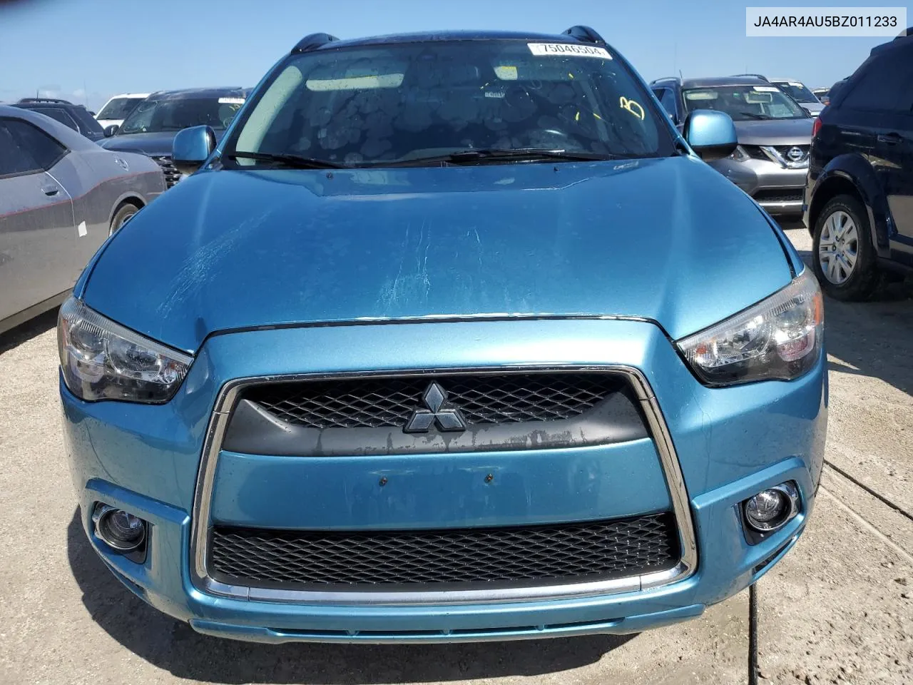 2011 Mitsubishi Outlander Sport Se VIN: JA4AR4AU5BZ011233 Lot: 75046504