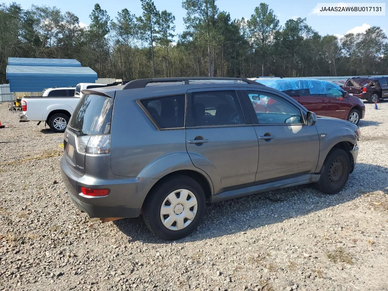 JA4AS2AW6BU017131 2011 Mitsubishi Outlander Es