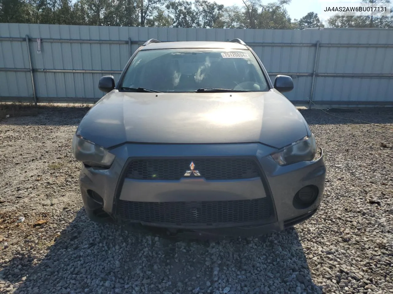 JA4AS2AW6BU017131 2011 Mitsubishi Outlander Es