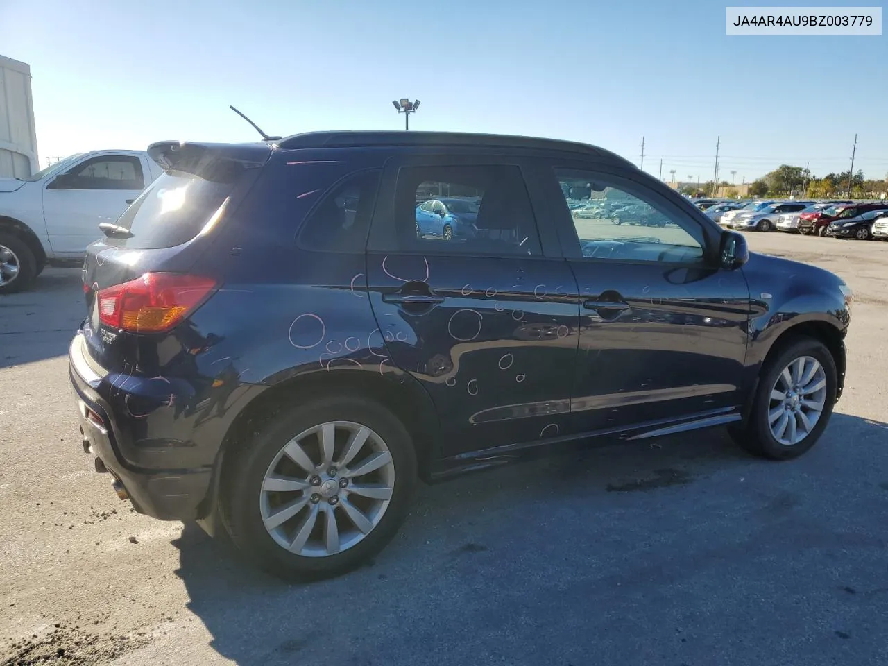 2011 Mitsubishi Outlander Sport Se VIN: JA4AR4AU9BZ003779 Lot: 75634084