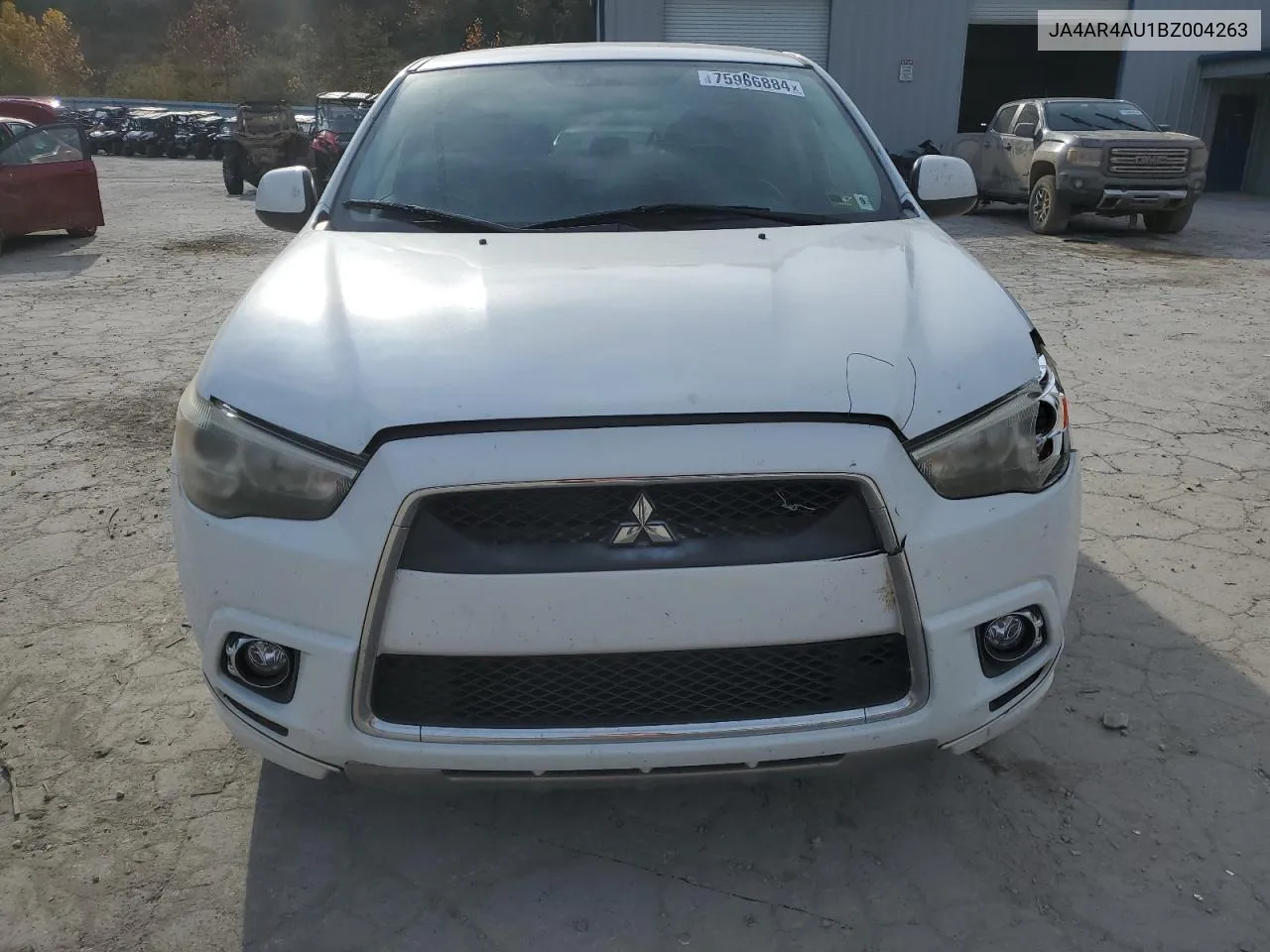 2011 Mitsubishi Outlander Sport Se VIN: JA4AR4AU1BZ004263 Lot: 75966884