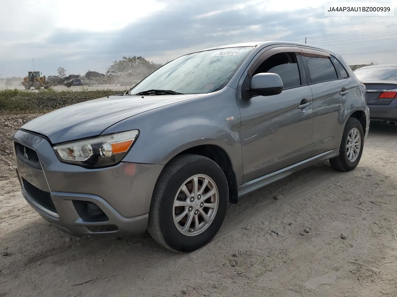 2011 Mitsubishi Outlander Sport Es VIN: JA4AP3AU1BZ000939 Lot: 76370124