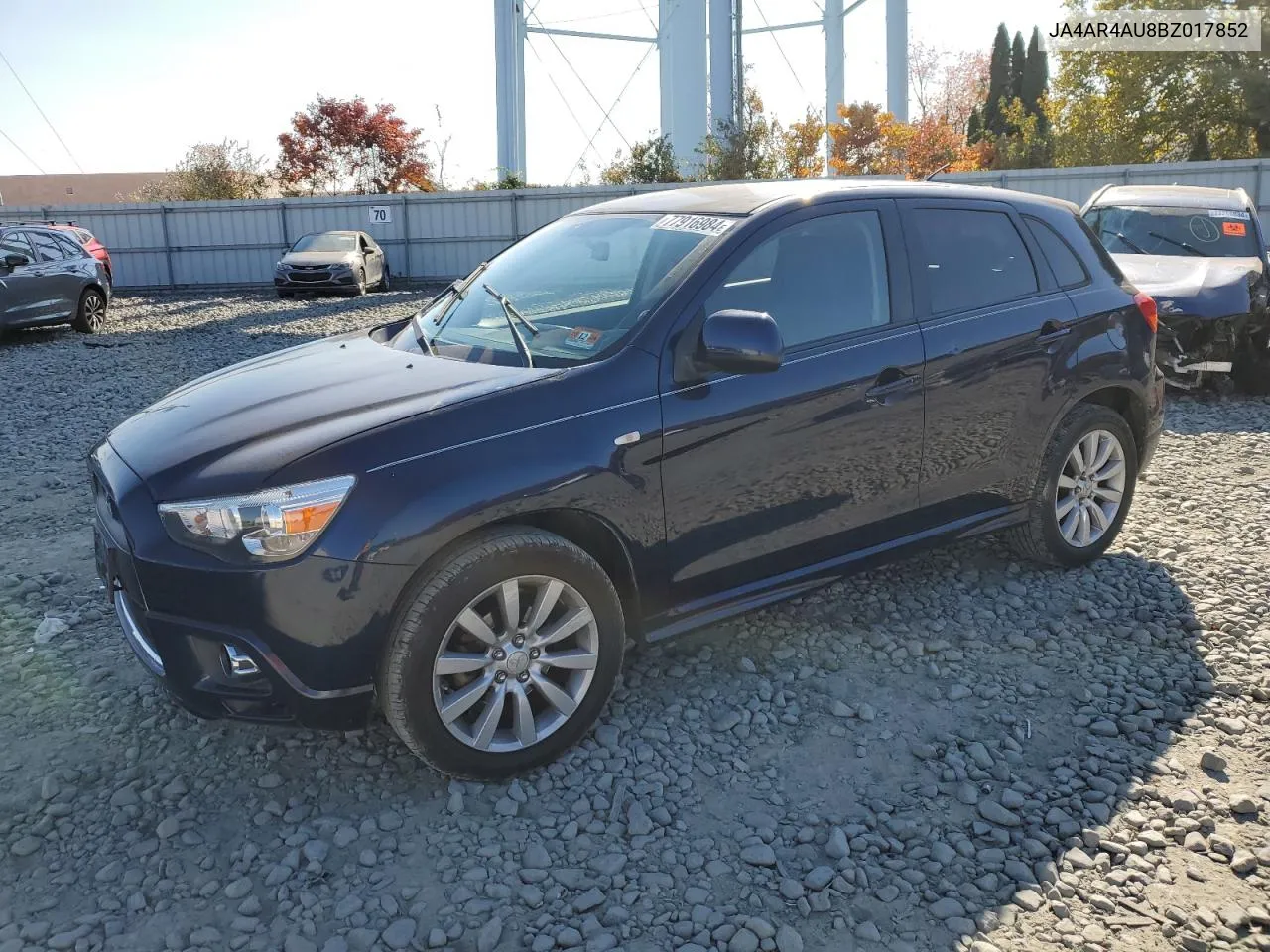 2011 Mitsubishi Outlander Sport Se VIN: JA4AR4AU8BZ017852 Lot: 77916984