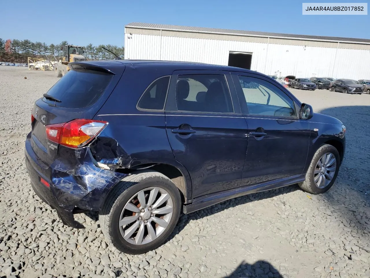 2011 Mitsubishi Outlander Sport Se VIN: JA4AR4AU8BZ017852 Lot: 77916984