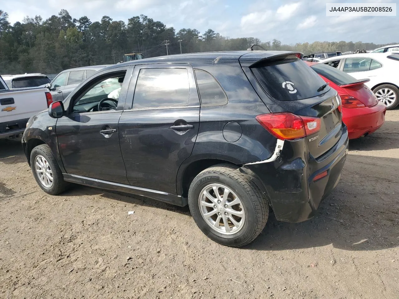 2011 Mitsubishi Outlander Sport Es VIN: JA4AP3AU5BZ008526 Lot: 78699714