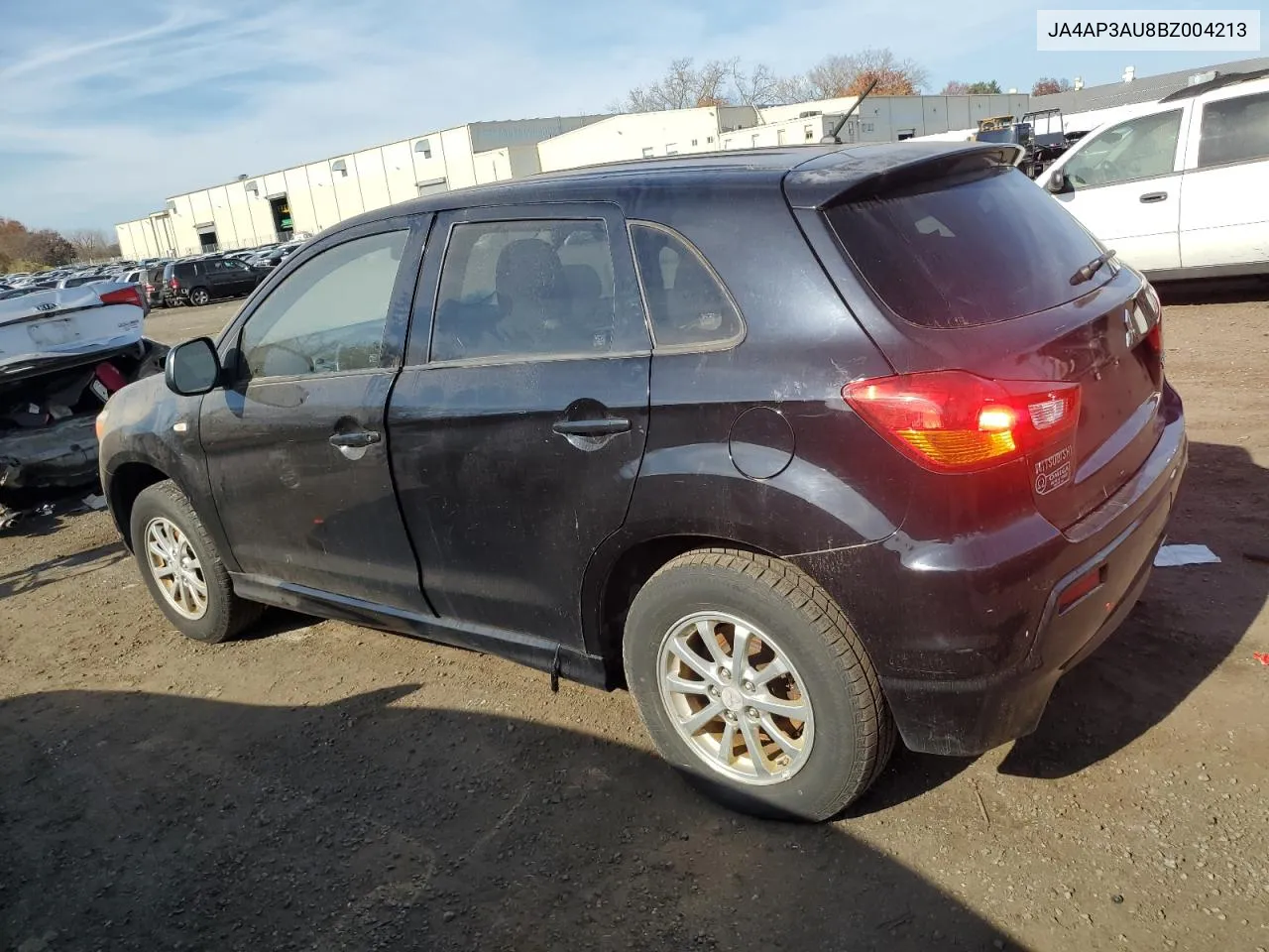 2011 Mitsubishi Outlander Sport Es VIN: JA4AP3AU8BZ004213 Lot: 78710484