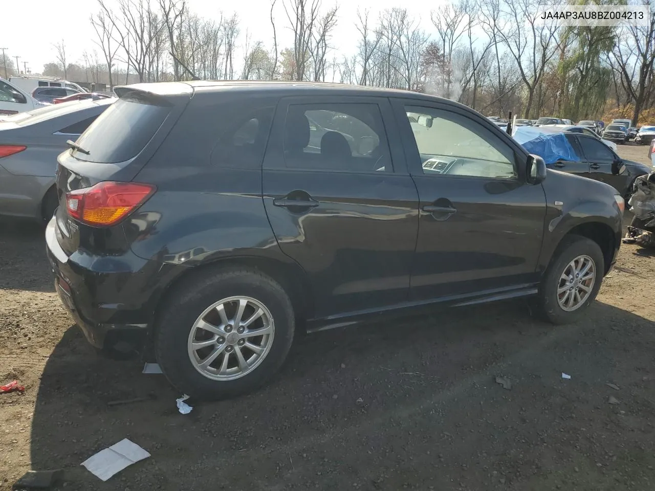 2011 Mitsubishi Outlander Sport Es VIN: JA4AP3AU8BZ004213 Lot: 78710484