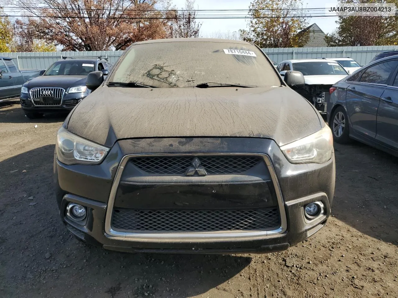 2011 Mitsubishi Outlander Sport Es VIN: JA4AP3AU8BZ004213 Lot: 78710484