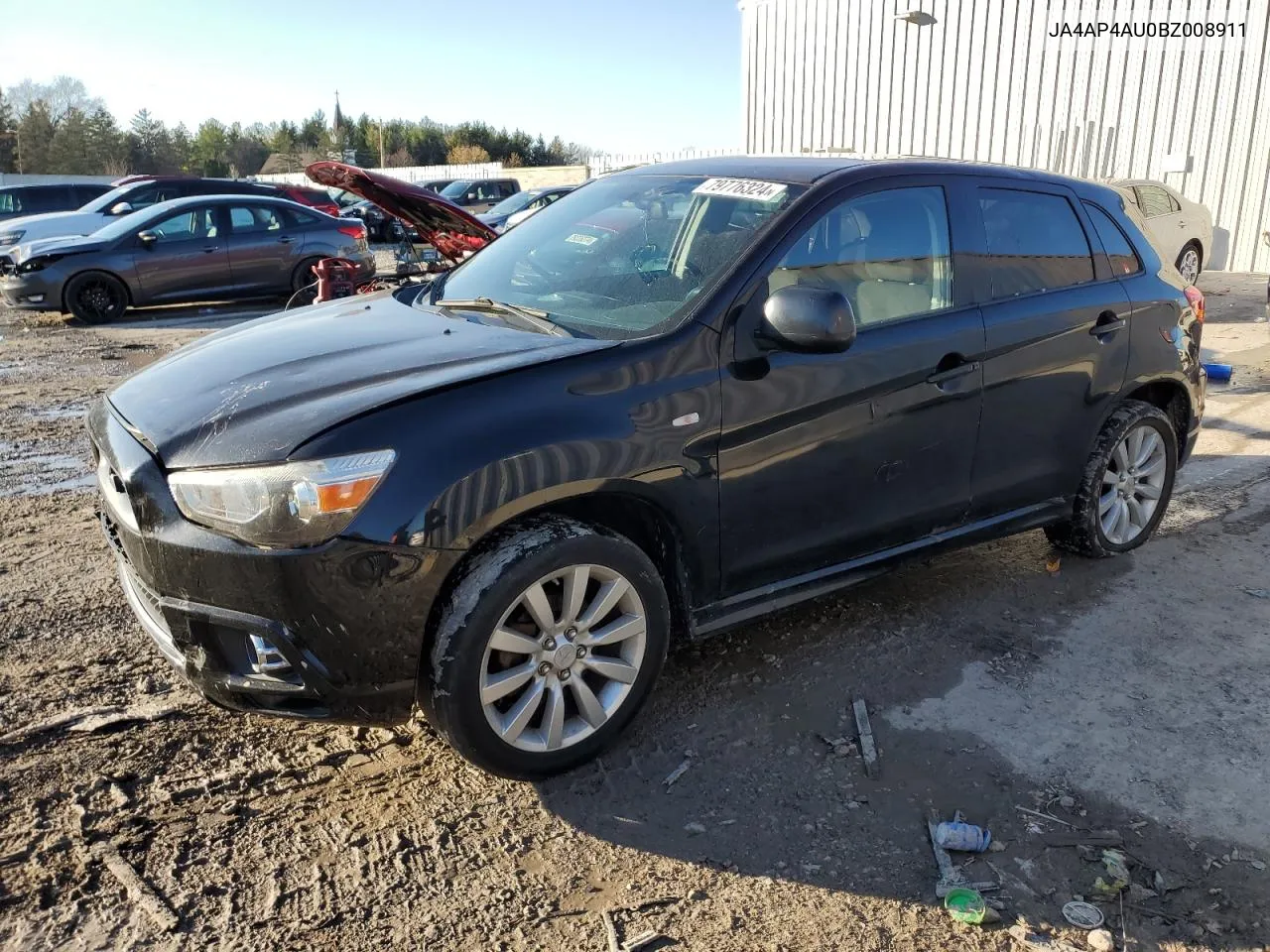 2011 Mitsubishi Outlander Sport Se VIN: JA4AP4AU0BZ008911 Lot: 79776324