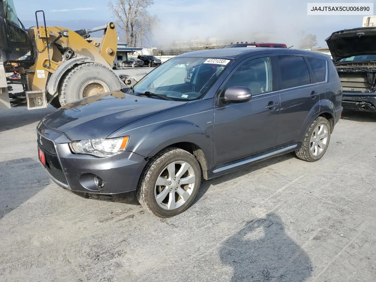 2012 Mitsubishi Outlander Gt VIN: JA4JT5AX5CU006890 Lot: 43721233